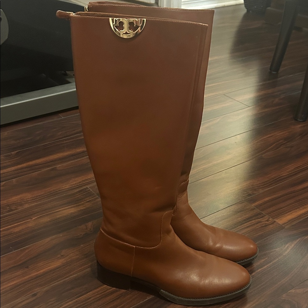 Tory Burch Brown Winter & Rain Boots
